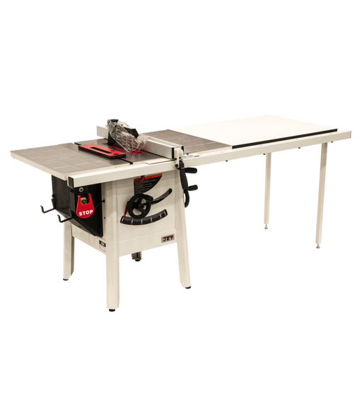 The JPS-10 1.75 HP 115V 52" Proshop Tablesaw with Steel wings
