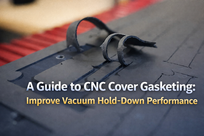 A Guide to CNC Cover Gasketing: Improve Vacuum Hold-Down Performance