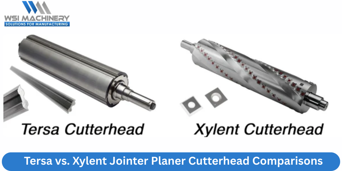 Tersa vs. Xylent Jointer Planer Cutterhead Comparisons