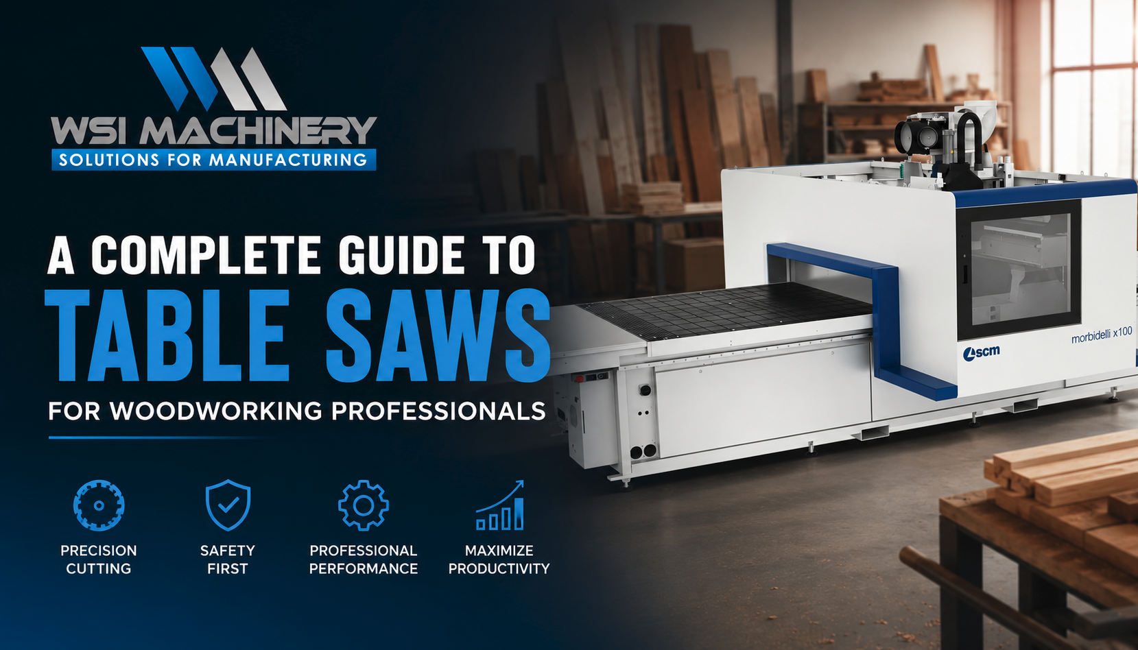 A Complete Guide to Table Saws for Woodworking Professionals