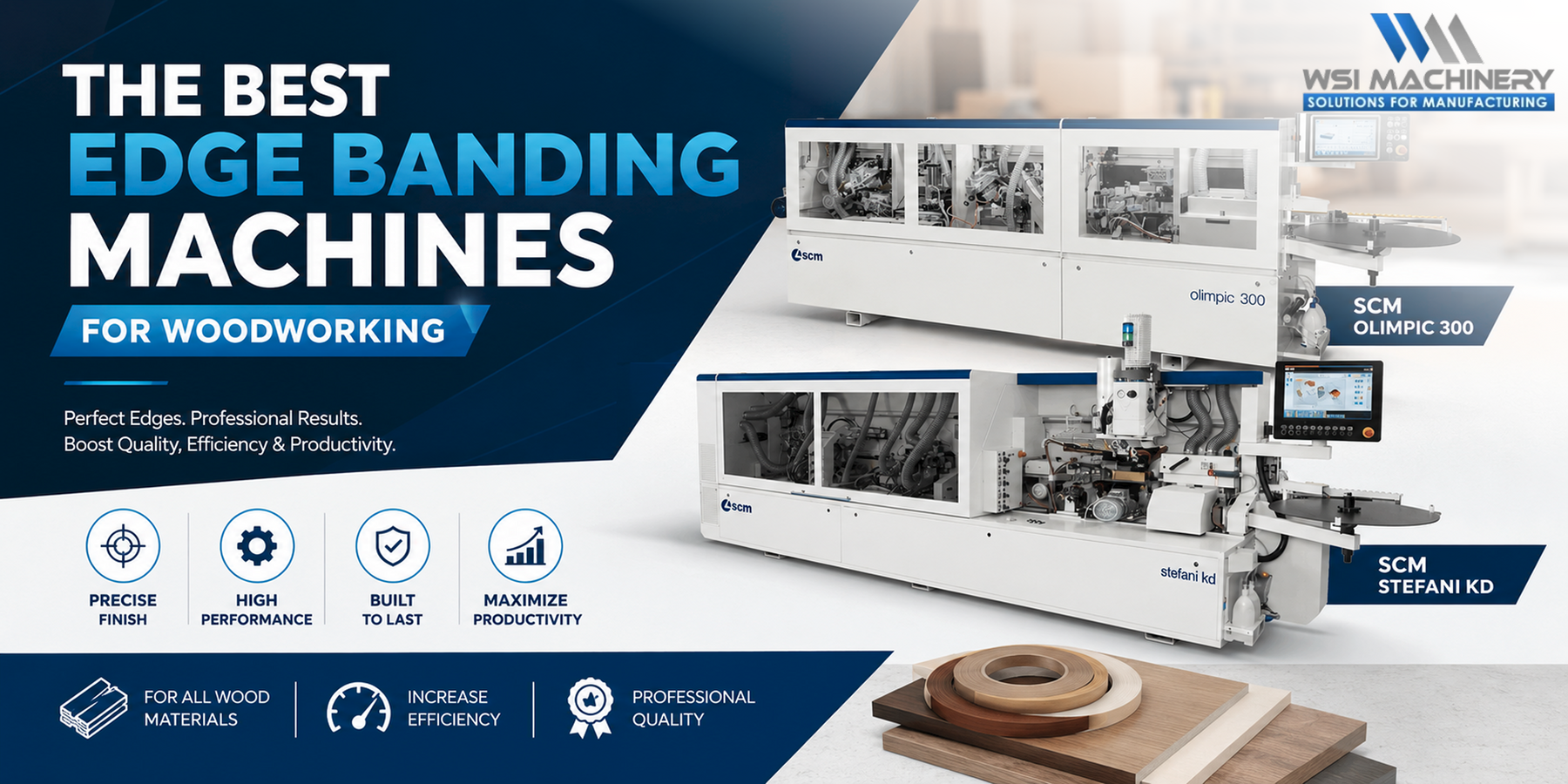 The Best Edgebanding Machines for Woodworking