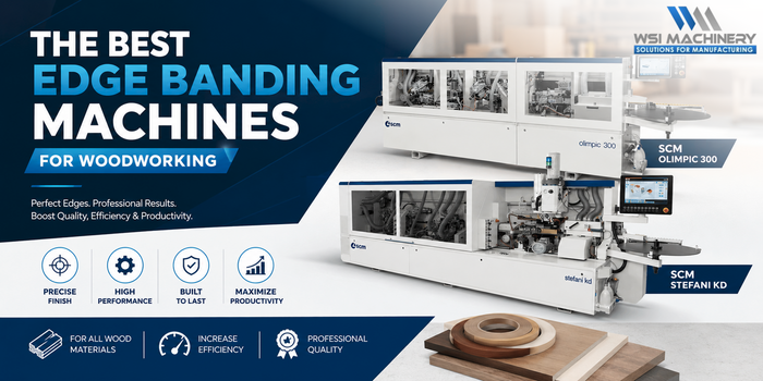 The Best Edgebanding Machines for Woodworking