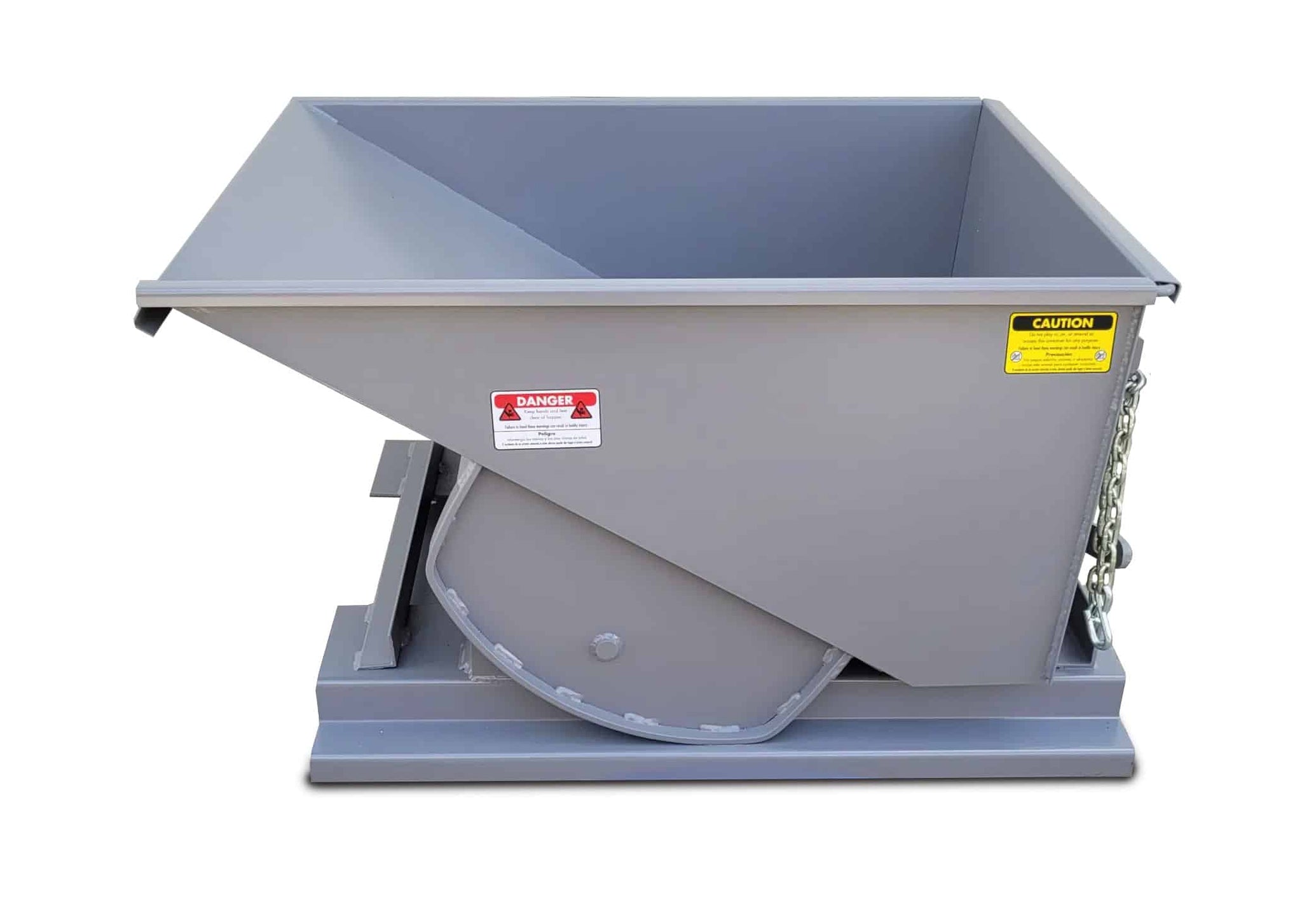 Iron Bull 1/2 Yard Standard Self Dumping Hopper 050A02QS — WSI Machinery
