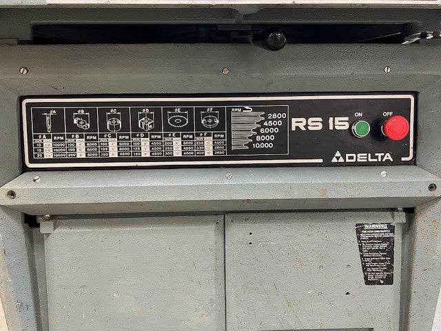 Used Invicta Delta RS-15 Shaper