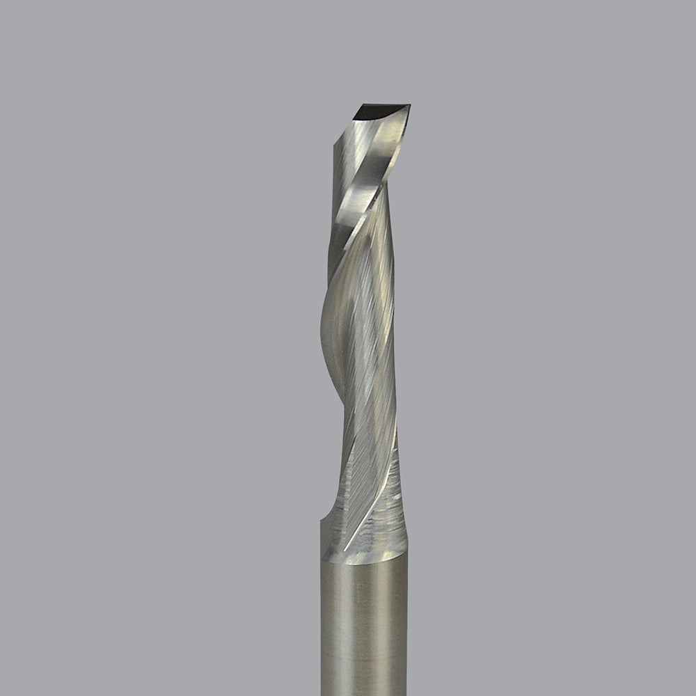 63-280, 0.25" Dia, 0.875" LOC, 0.25" Shank Dia, 2.5" OAL, Single Flute Router Bit