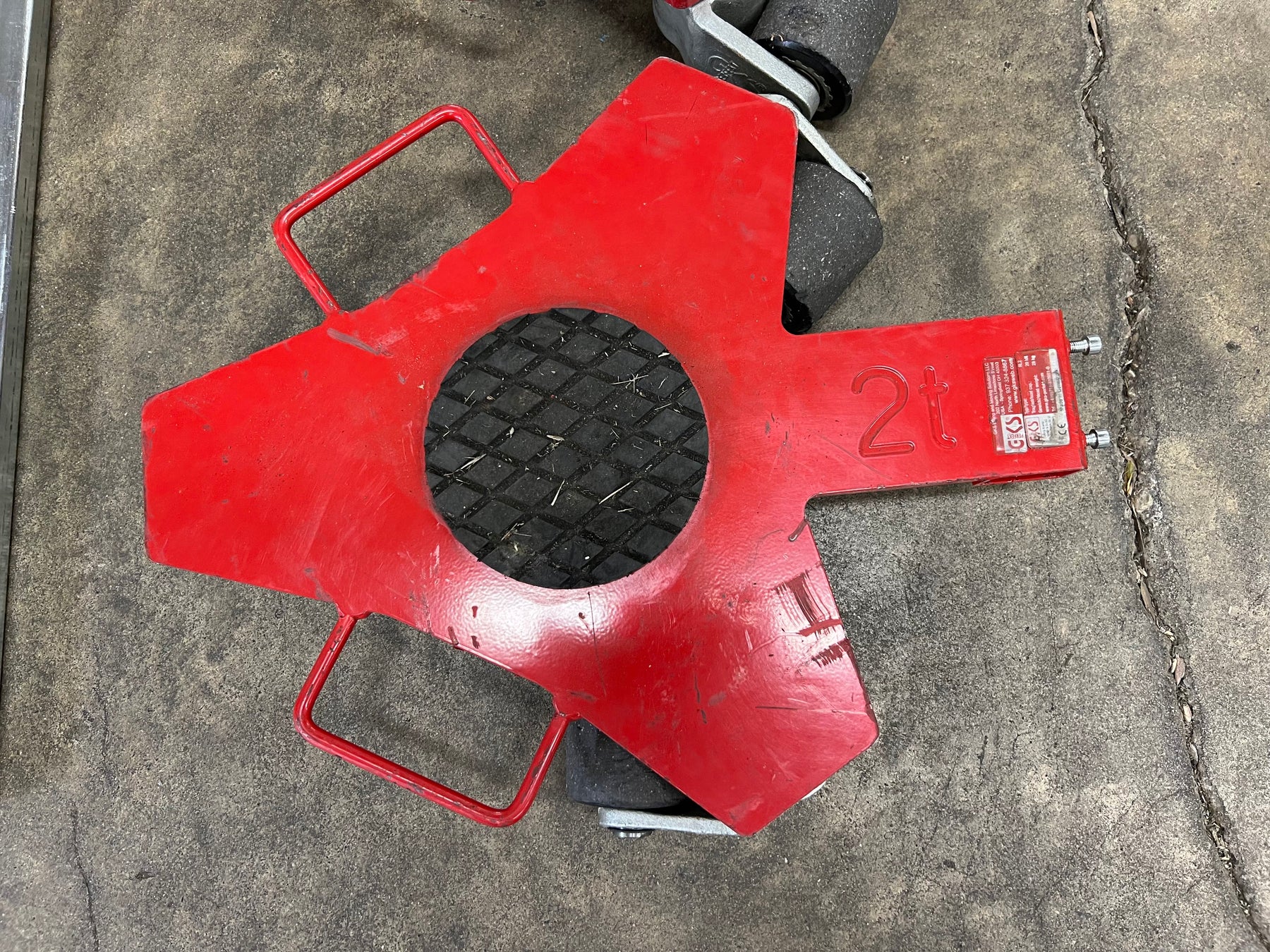 Used GKS RL2 Rotating Industrial Skate/Dolly - 4,400 lbs Capacity, IN STOCK