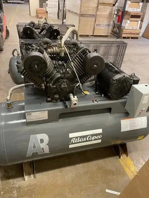 SOLD Used 10 HP Atlas Copco Piston Compressor