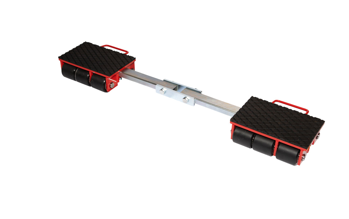 GKS F9 Heavy Duty Dolly Type Following Machine Skates, 3-11070 (39,600lbs Capacity)