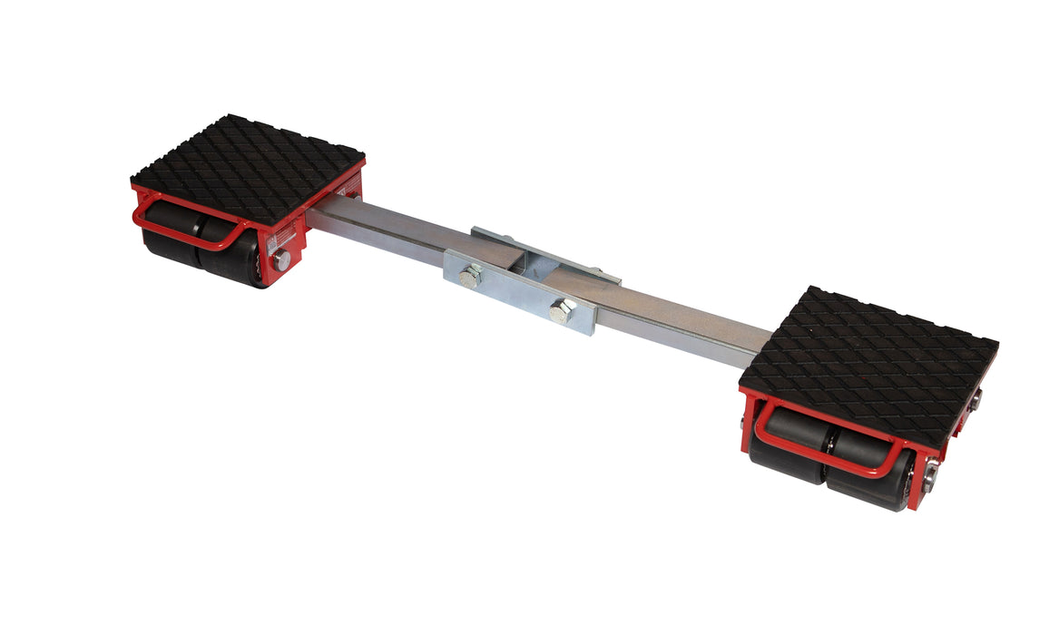 GKS F6 Heavy Duty Dolly Type Following Machine Skates, 3-10208 (26,400lbs Capacity)