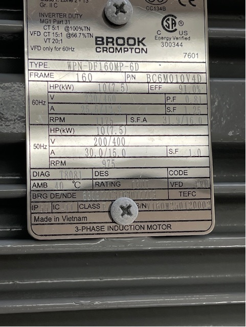 Used 2012 Becker Vacuum Pump