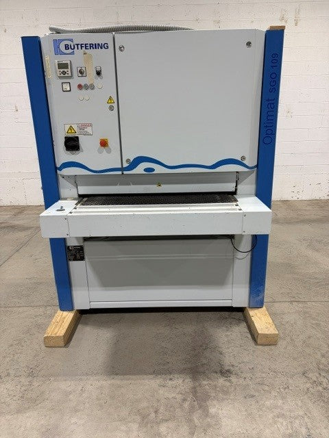 Used 2007 37" Single Head Butfering Optimat SGO 109K Wide Belt Sander