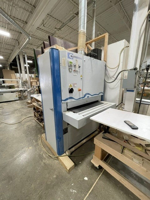 Used 2007 37" Single Head Butfering Optimat SGO 109K Wide Belt Sander