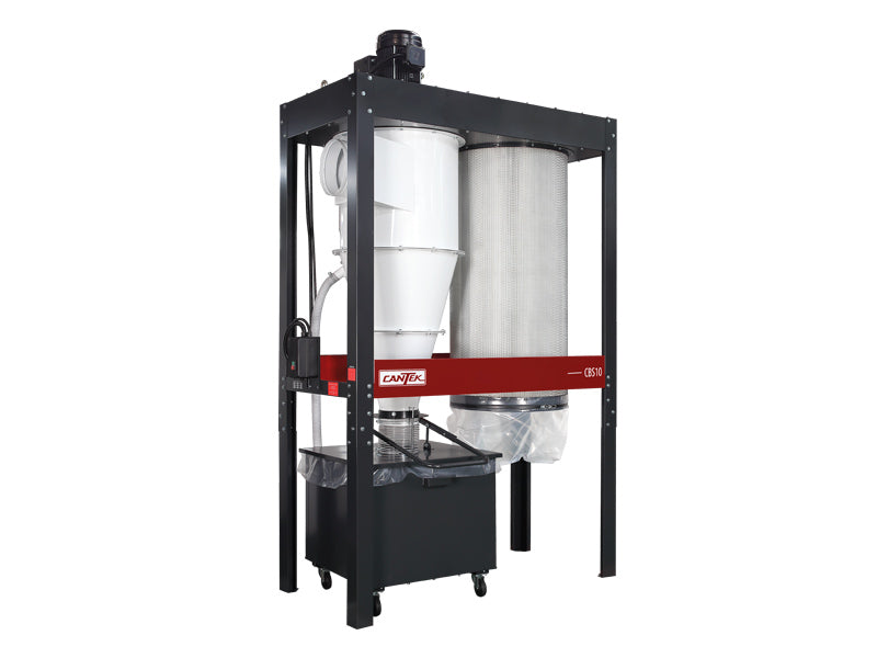 Cantek CBS10 10HP Cyclone Dust Collector