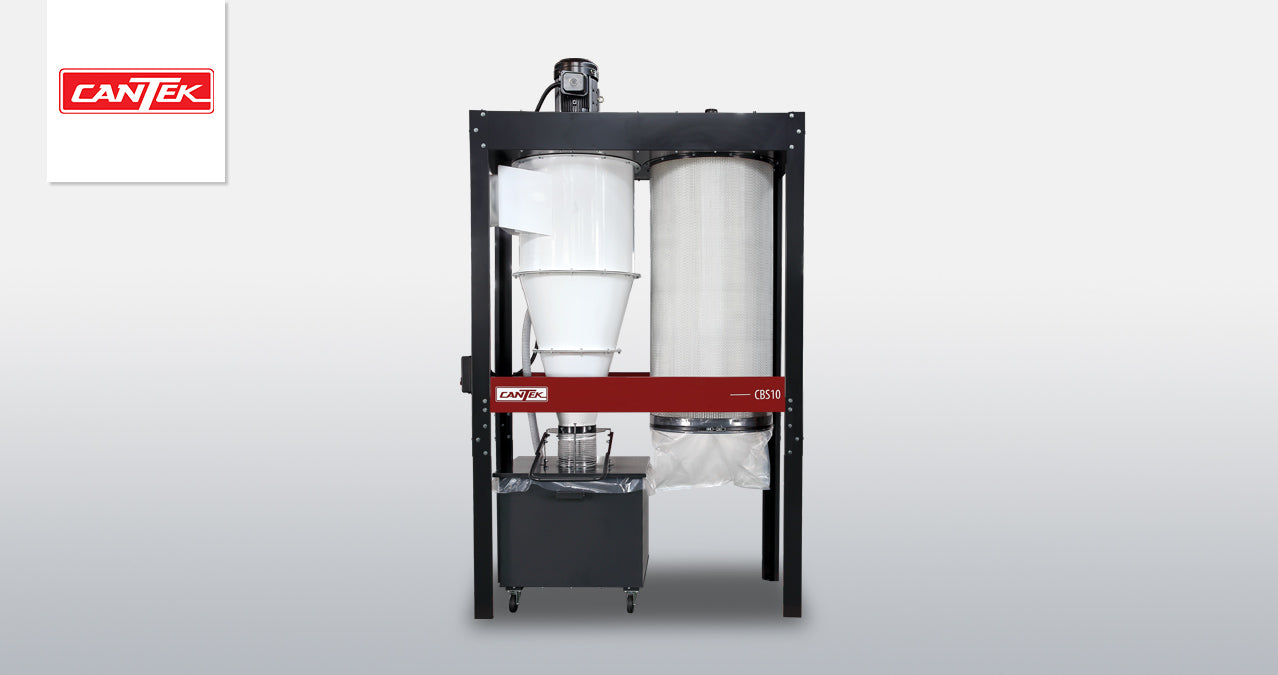 Cantek CBS10 10HP Cyclone Dust Collector