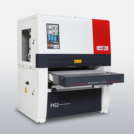 Cantek P432 43″ Two-Head Wide Belt Sander IWF SPECIAL PRICING