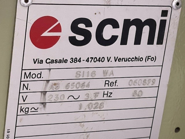 Used 1992 SCMI SI16 WA Sliding Table Saw