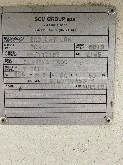 Used 2013 SCM K600