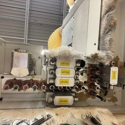 Used 2018 Morbidelli M600 3-Axis 5x12 Flat Table CNC Router with Flexstore Storage Retrieval