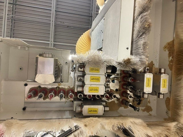 Used 2018 Morbidelli M600 5-Axis 5x12 Flat Table CNC Router with Flexstore Storage Retrieval