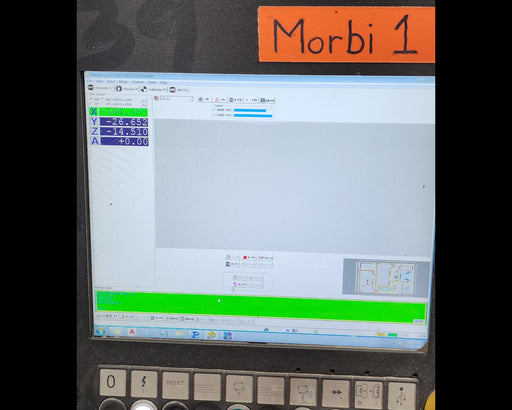 Used 2014 Morbidelli M400 4-Axis 5x12 Flat Table CNC Router