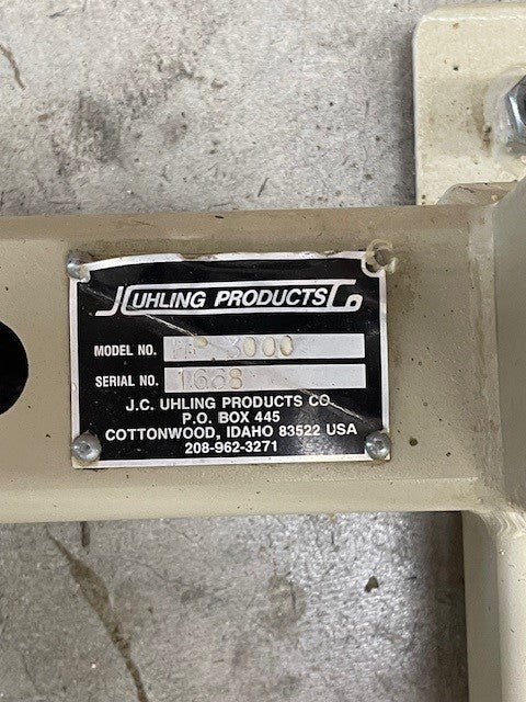 Used Uhling HP3000 Case Clamp