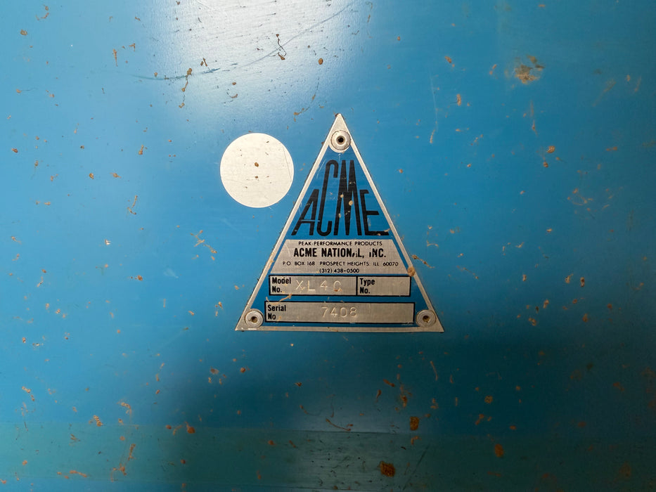 Used ACME XL 4C Edge Sander