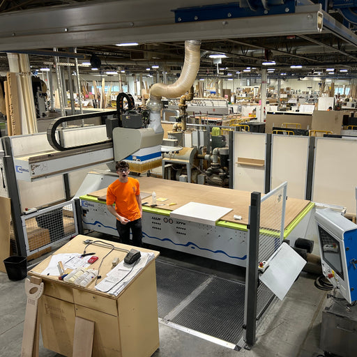 Used 2003 Homag Optimat 3-Axis CNC Router 5x12
