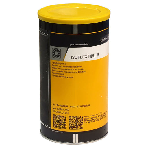 Kluber Isoflex NBU 15 Grease for CNC Spindle Bearing Lubrication - 400g, 0002401026E