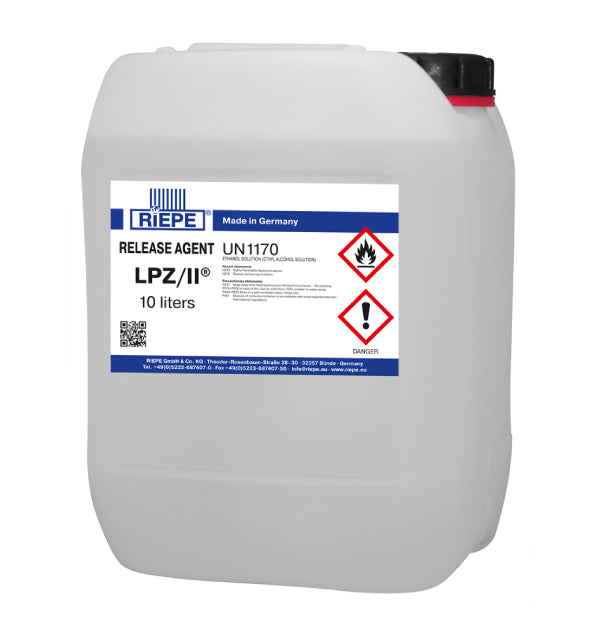 Riepe LPZ/II Release Agent - 2.64 Gallons (10L) — WSI Machinery