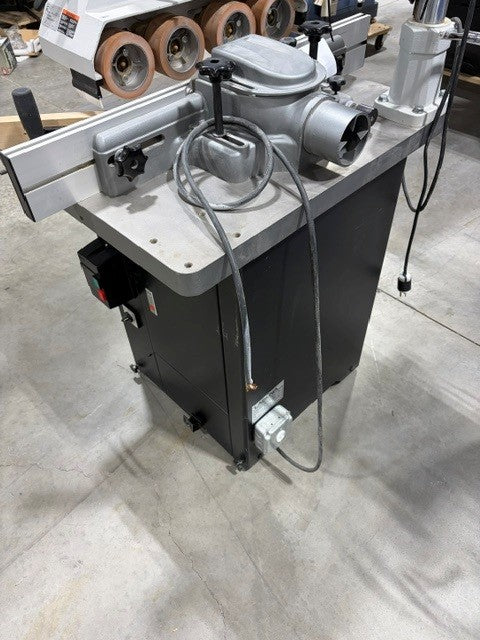 Used Laguna MSHAP4SPD-3-0130 Shaper with Steff 2048 Feeder