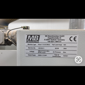 Used 2021 MB RobaS F 13.O-D600 Wide Belt Sander