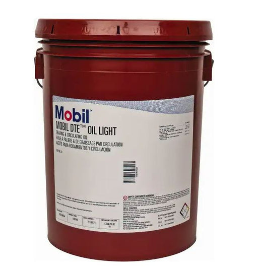 Mobil DTE Oil Light Lubricant - 5 Gallon Pail