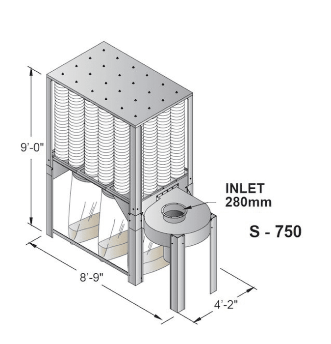 Nederman S750 Dust Collectors