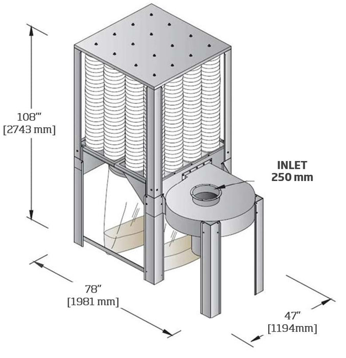 Nederman S500 Dust Collectors