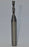 0.125" Dia, 0.5" LOC, 0.25" Shank Dia, 2" OAL, Two Flute, Down Cut Router Bit, #RSF2000-D2