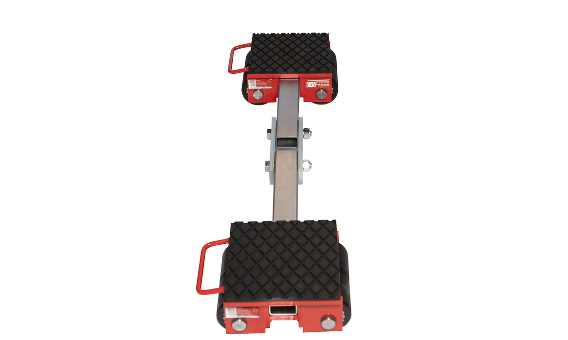 GKS F6 Heavy Duty Dolly Type Following Machine Skates, 3-10208 (26,400lbs Capacity)