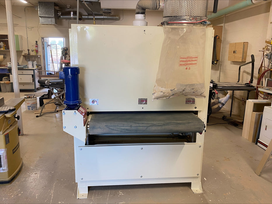 SOLD Used Safety Speed 4375 10HP, 1PH, 230V Wide Belt Sander