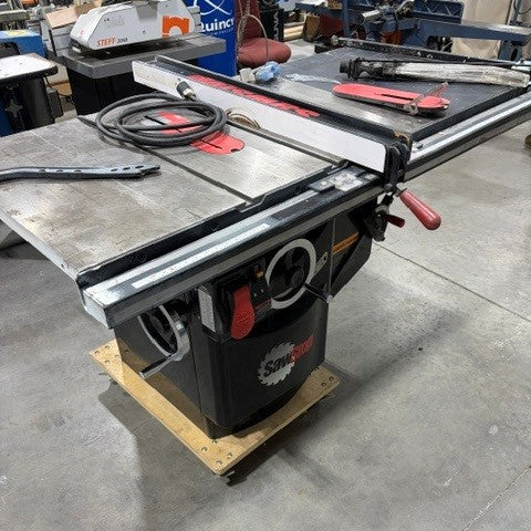 Used SawStop Industrial Cabinet Saw, 7.5HP, 230V 3 Phase, (Copy)
