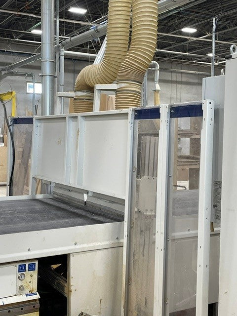 Used 2018 Morbidelli M600 5-Axis 5x12 Flat Table CNC Router with Flexstore Storage Retrieval