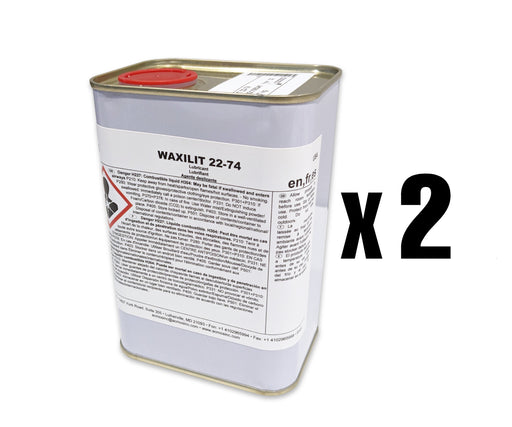 Waxilit 22-74 Moulder Table Lubricant, Non Hazmat - 0.7 kg, 2 & 12 Pack Case
