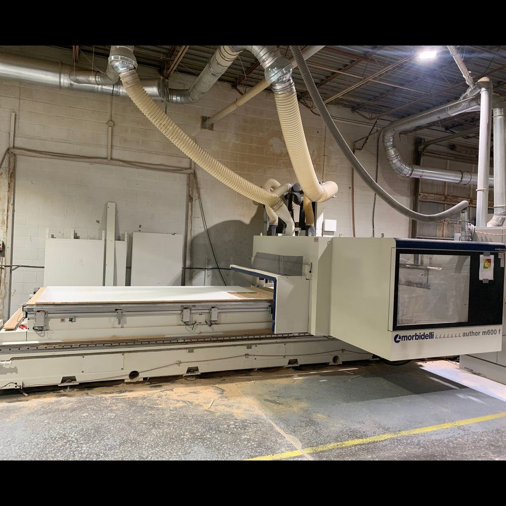 Used 2015 Morbidelli M600 5-Axis 5x12 Flat Table CNC Router