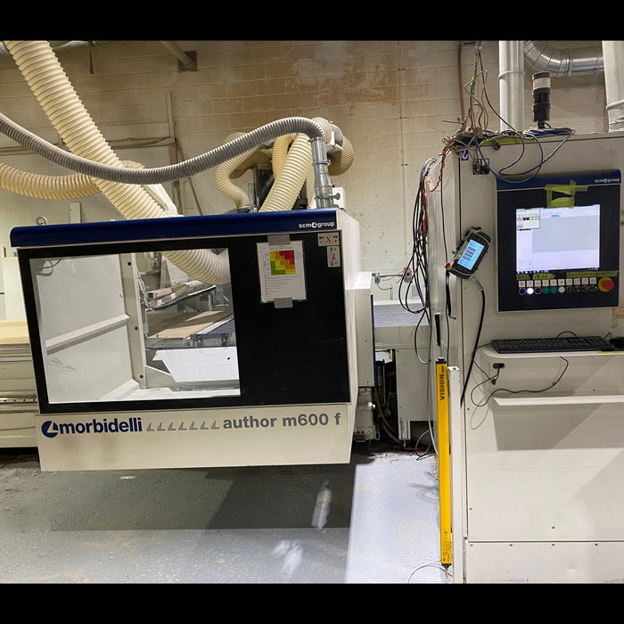Used 2015 Morbidelli M600 5-Axis 5x12 Flat Table CNC Router