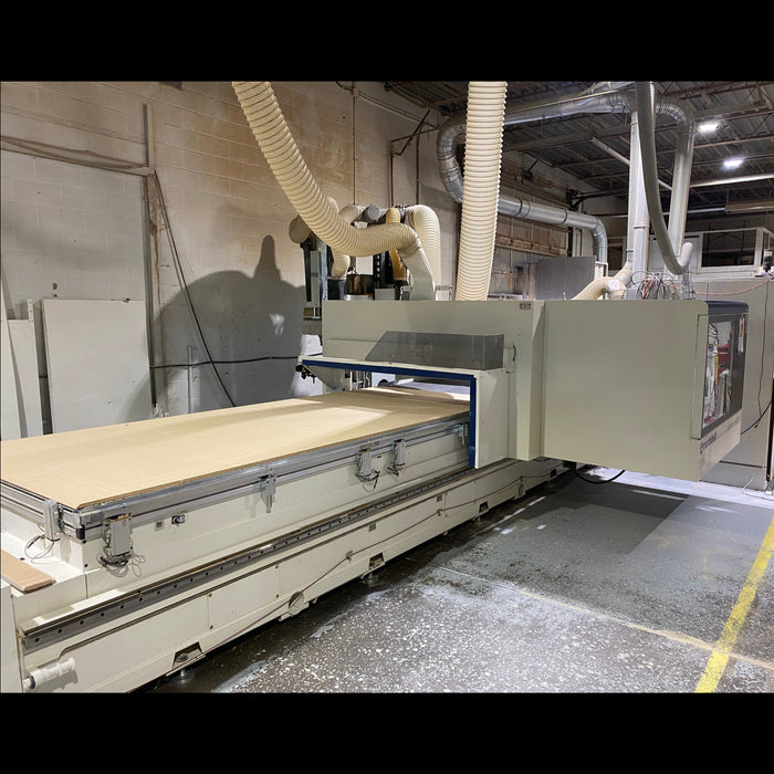 Used 2015 Morbidelli M600 5-Axis 5x12 Flat Table CNC Router