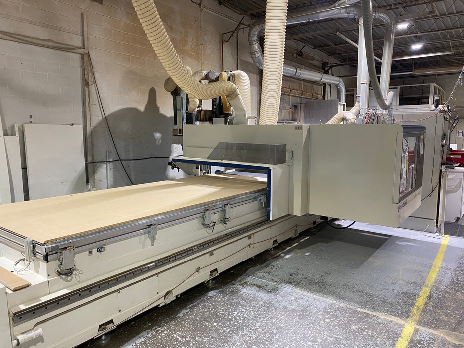 Used 2015 Morbidelli M600 5-Axis 5x12 Flat Table CNC Router