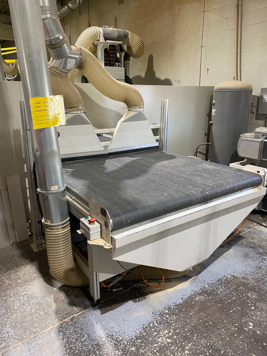 Used 2015 Morbidelli M600 5-Axis 5x12 Flat Table CNC Router
