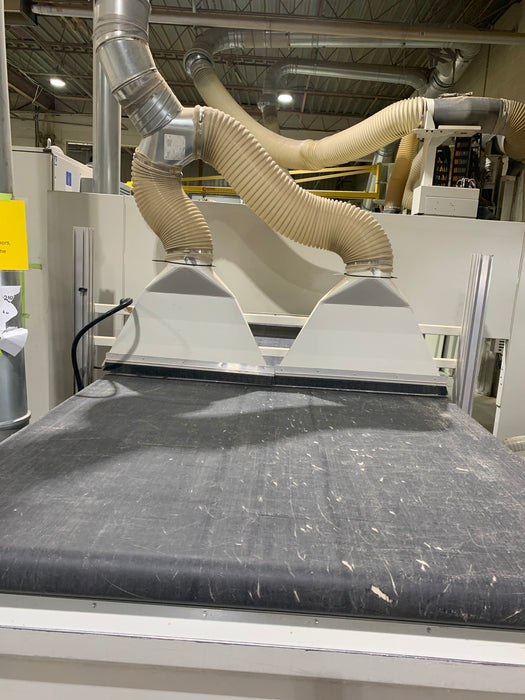 Used 2015 Morbidelli M600 5-Axis 5x12 Flat Table CNC Router