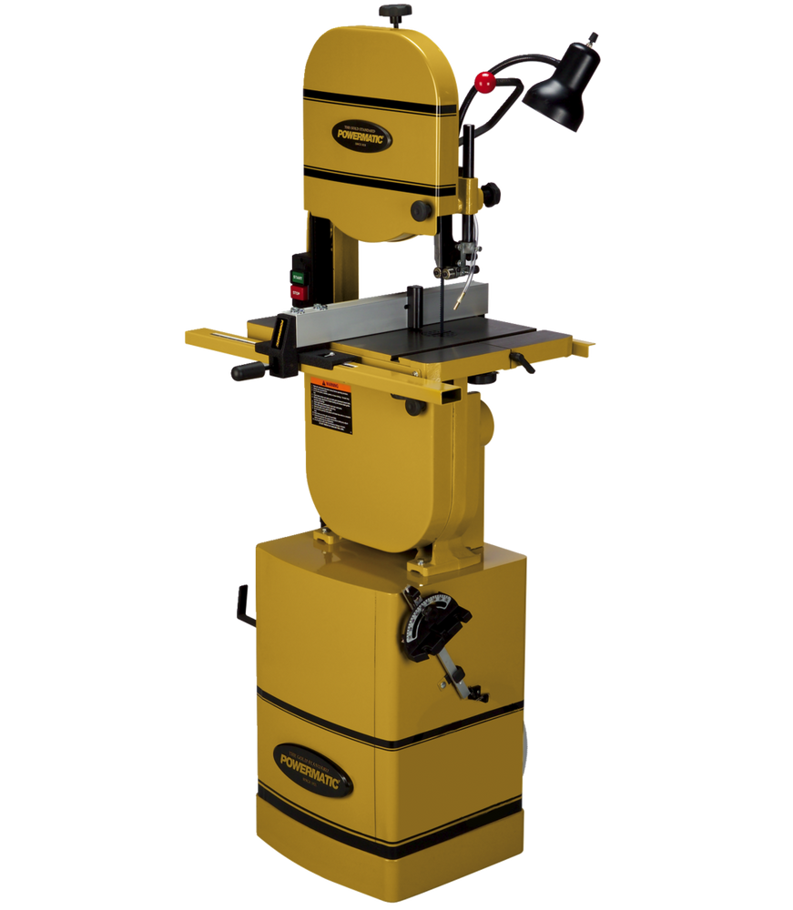 PWBS-14CS  14" Bandsaw with Stand and Riser Block