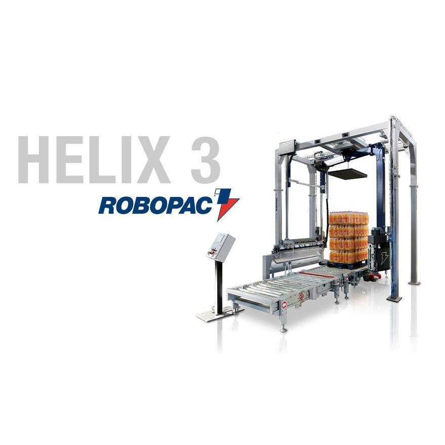 Helix Production Machine Helix 3 EVO Automatic Stretch Wrapper - Manufacturing Machinery — WSI ...