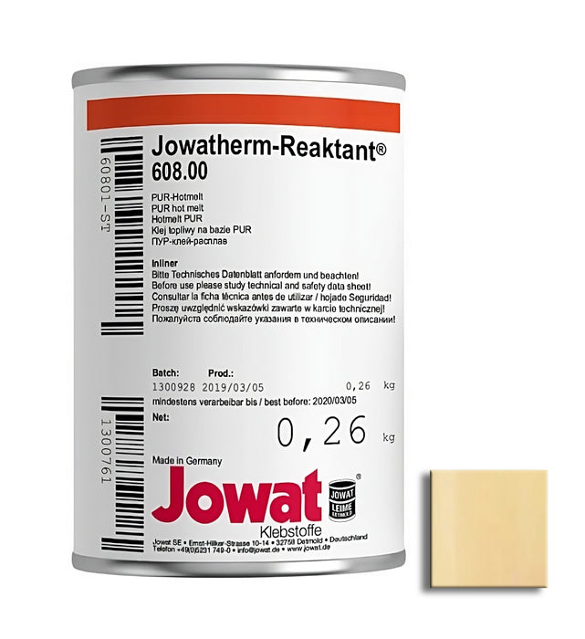 Jowat Granular PUR Glue 608.00, Natural - 9 Cans/Case
