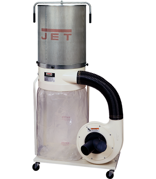 JET | DC-1100VX-CK Dust Collector, 1.5HP 1PH 115/230V, 2-Micron Canister Kit